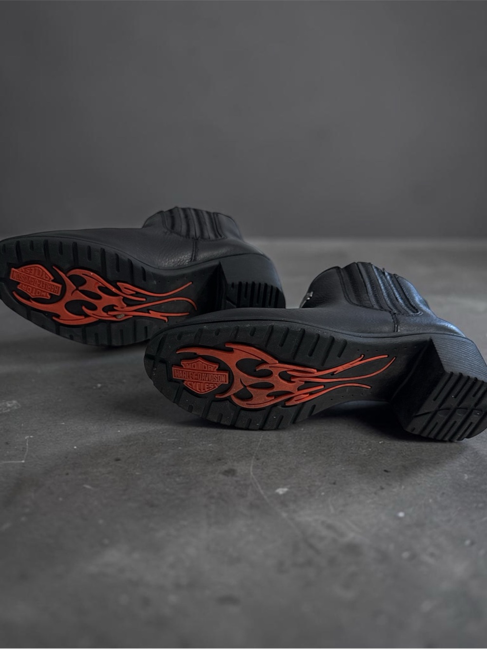Harley Davidson Latina Black Boots - Picture 3 of 3